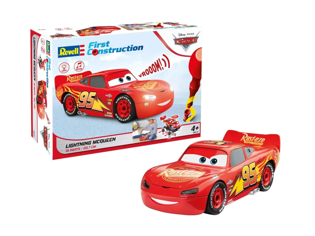 Cars First Construction Bauset Lightning McQueen 21 cm