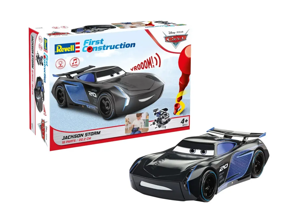 Cars First Construction Bauset Jackson Storm 22 cm