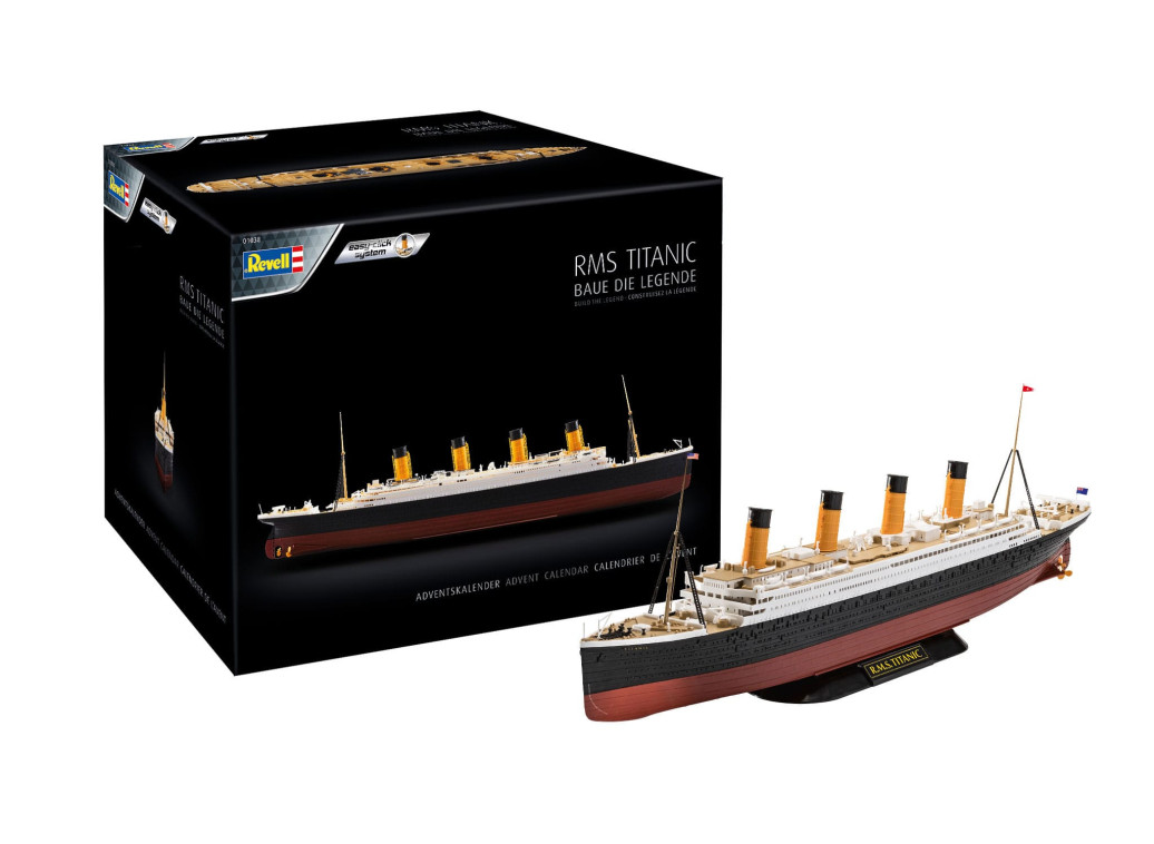 Titanic Adventskalender RMS Titanic 1/600 Modellbausatz
