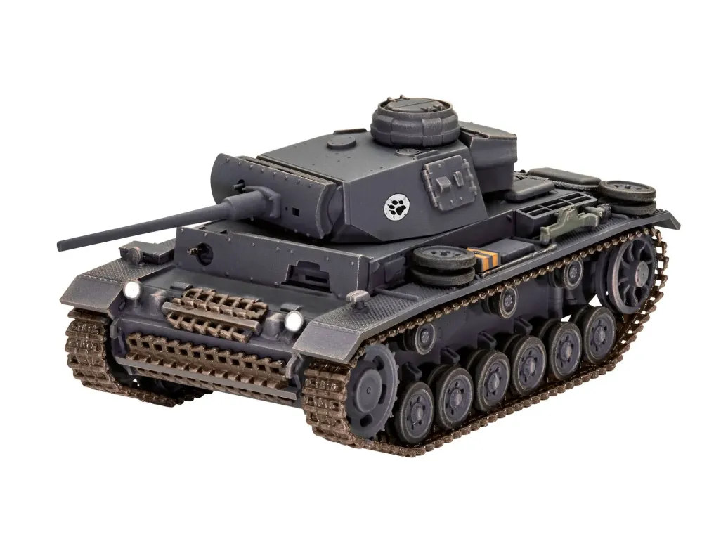 World of Tanks Modellbausatz 1/72 Panzer III 9 cm