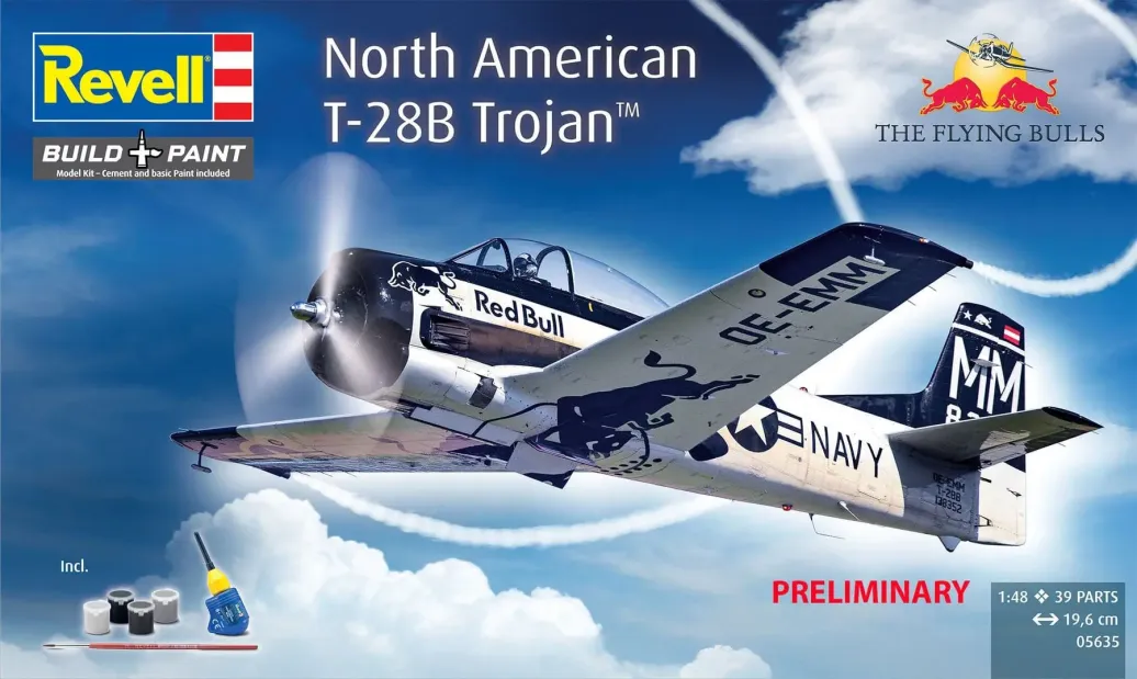 Flying Bulls Revell Geschenkset T-28B Trojan