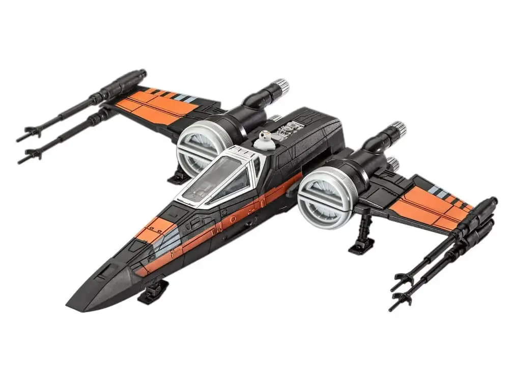 Star Wars Modellbausatz 1/78 Poe's X-Wing Fighter 22 cm 