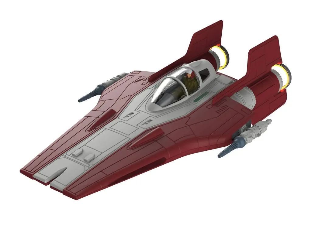 Revell Star Wars Modellbausatz Resistance A-Wing Fighter Red Build & Play