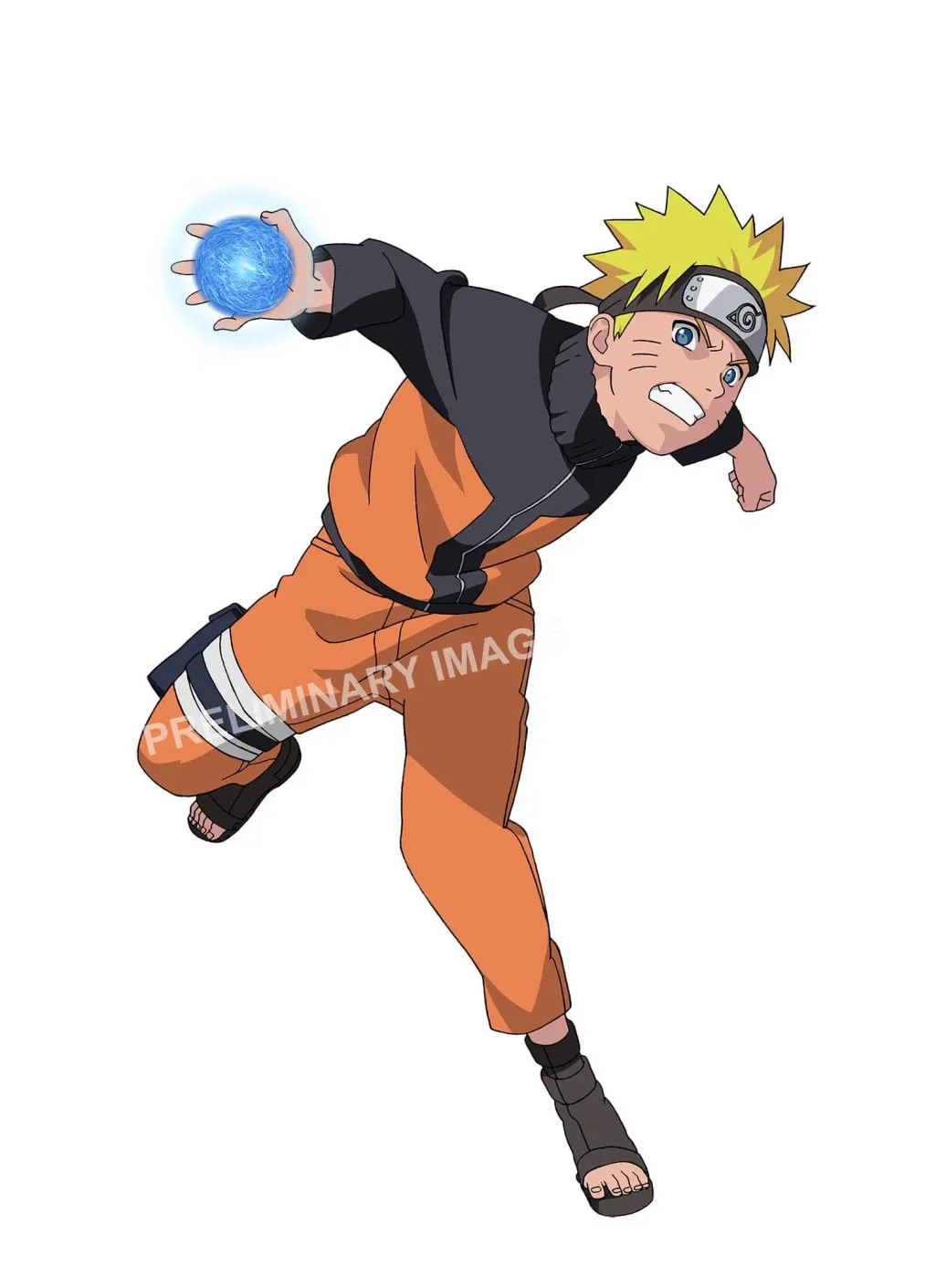 Naruto Shippuden Easy-Click Modellbausatz 1/16 Naruto Uzumaki 11 cm