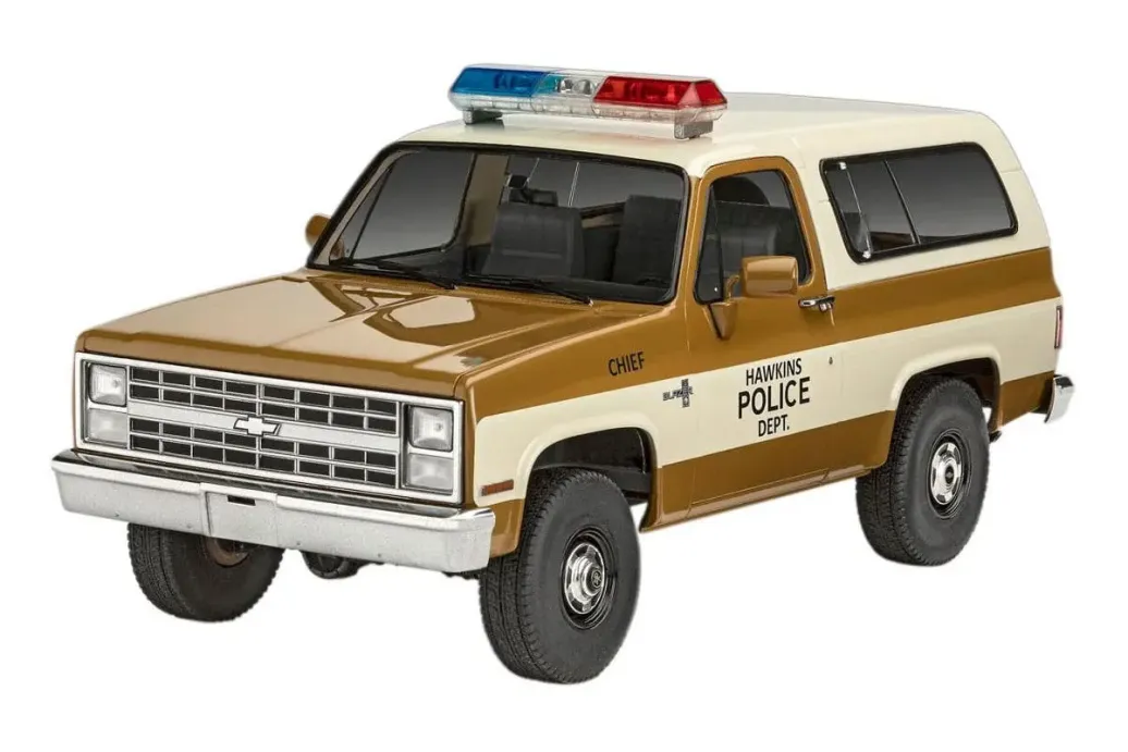 Stranger Things Modellbausatz 1/25 1985 Chevrolet K5 Blazer 19 cm