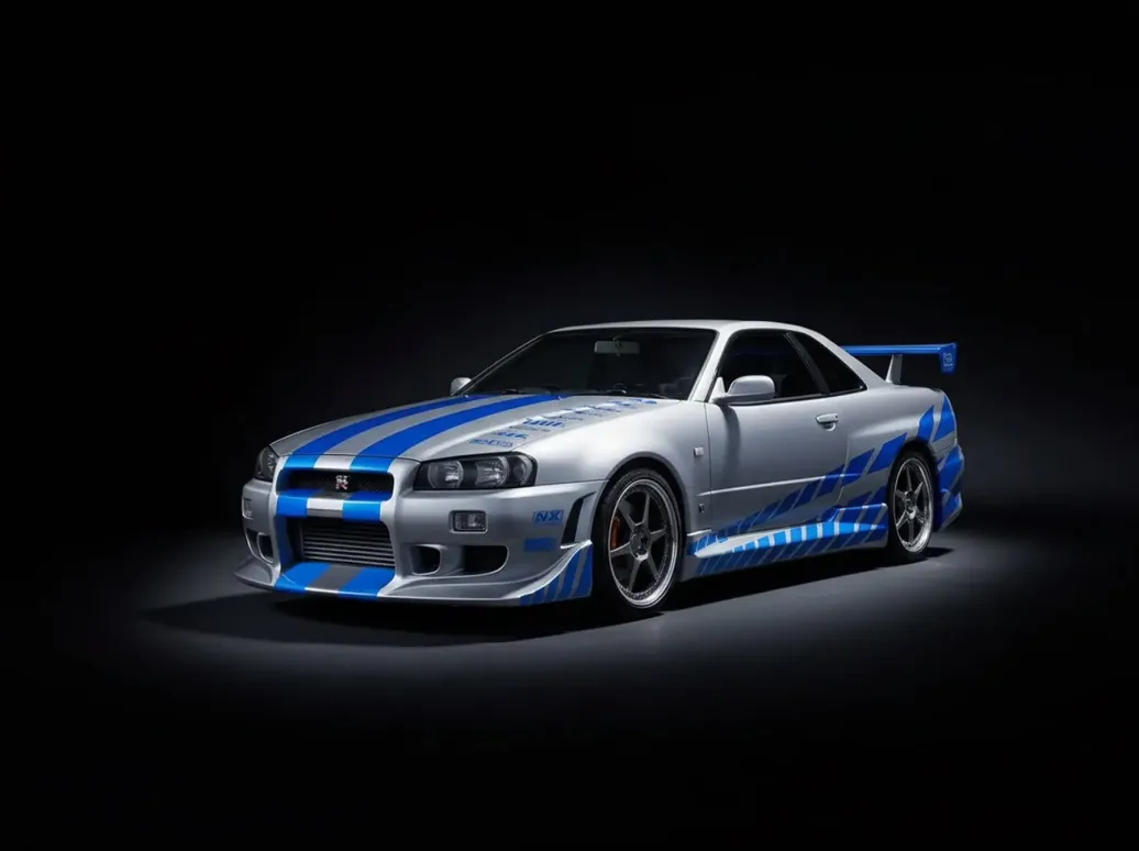 Fast & Furious Modellbausatz Brian's 1999 Nissan Skyline GT-R