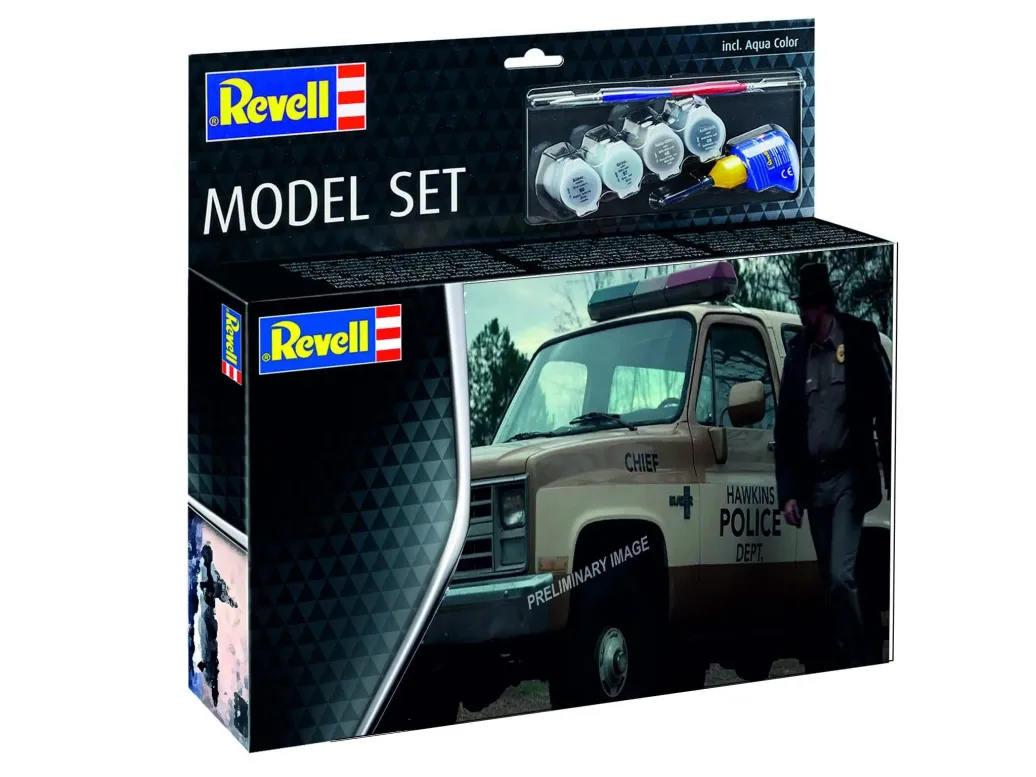 Stranger Things Modellbausatz-Set 1/25 1985 Chevrolet K5 Blazer 19 cm