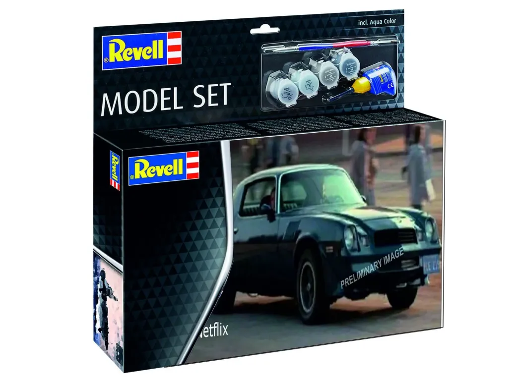 Stranger Things Modellbausatz-Set 1/25 Chevy Camaro Z/28 19 cm