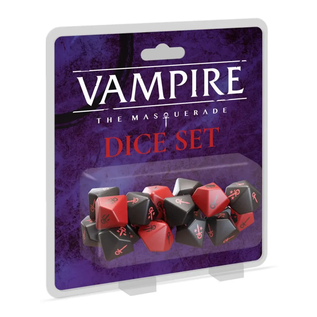 Vampire: Die Maskerade 5. Edition RPG Würfel-Set