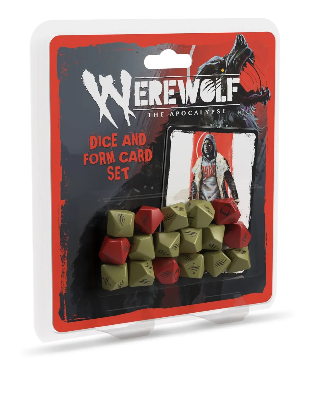 Werewolf: The Apocalypse 5th Edition RPG Würfel- und Formkartenset