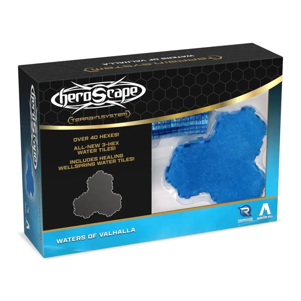 Heroscape Erweiterung Waters of Valhalla Terrain *Englische Version*