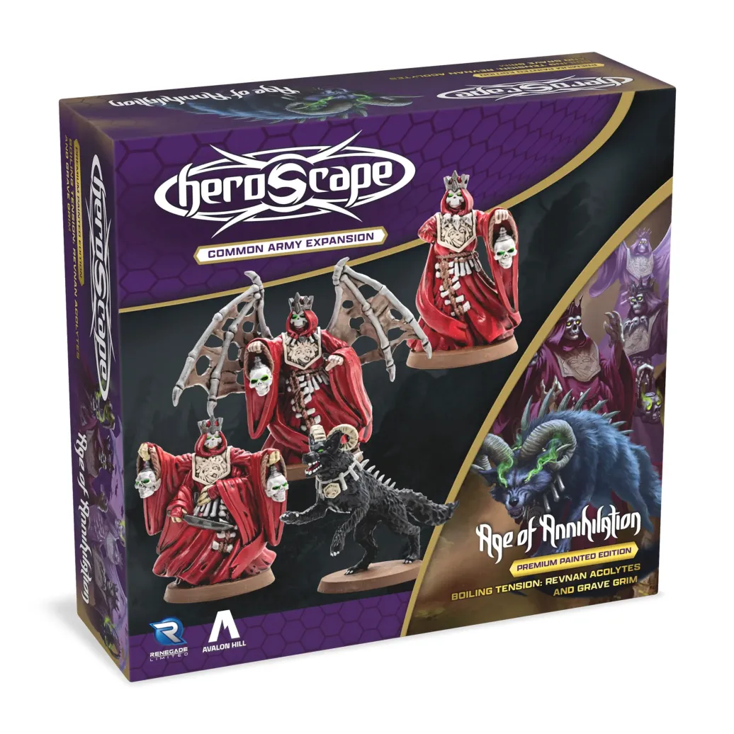 Heroscape Armeeerweiterung Boiling Tension: Revnan Acolytes & Grave Grim *Englische Version*