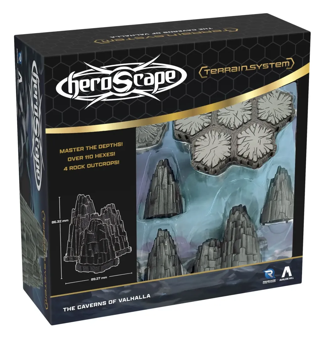 Heroscape Terrain-Erweiterung The Caverns of Valhalla *Englische Version*