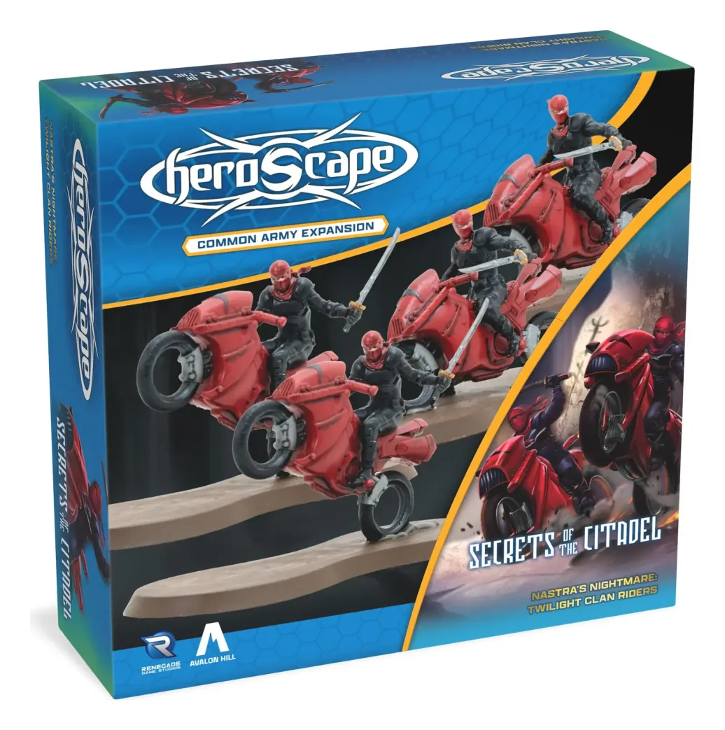 Heroscape Brettspiel Armee-Erweiterung Twilight Clan Riders *Englische Version*
