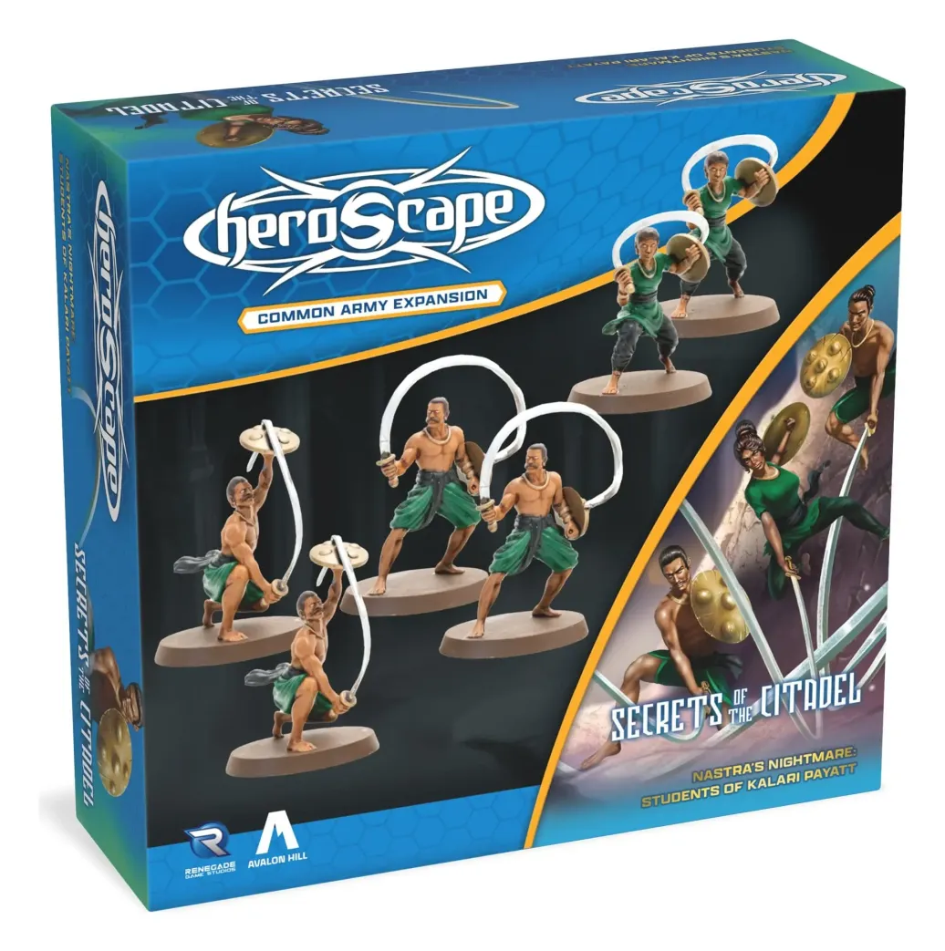 Heroscape Brettspiel Armee-Erweiterung Students of Kalari Pyatt *Englische Version*