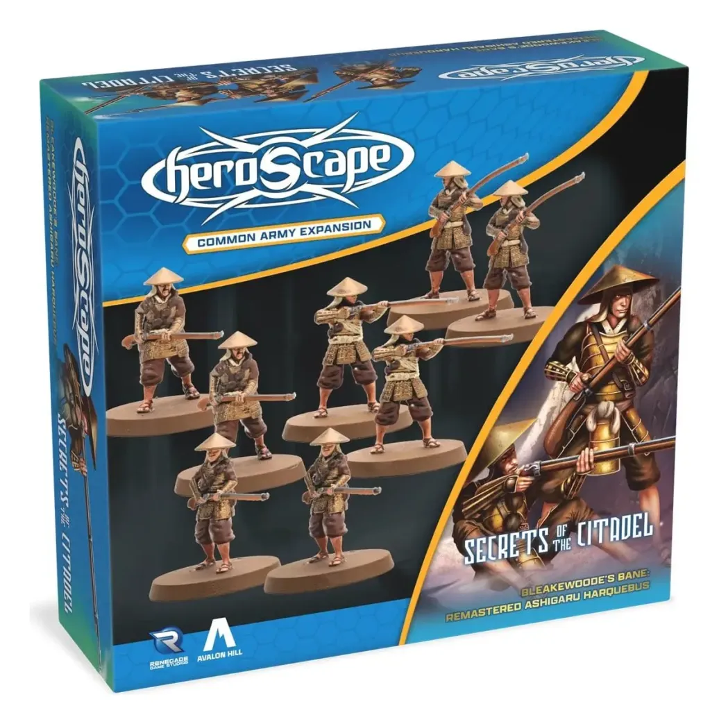 Heroscape Armeeerweiterung Ashigaru Harquebus Remastered – Standard Edition *Englische Version*