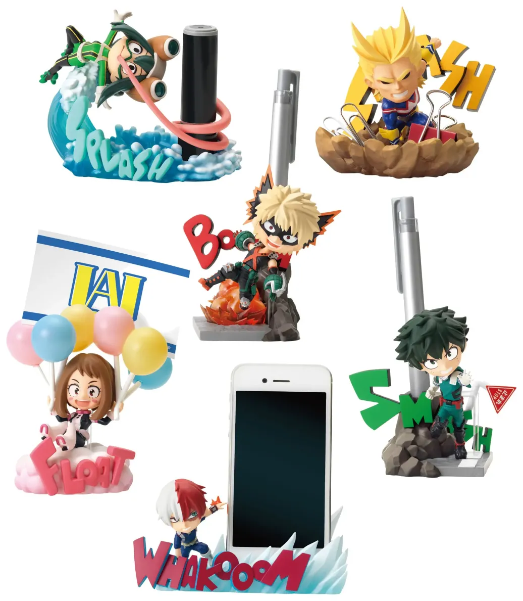 My Hero Academia Desktop Heroes Minifiguren 6 cm Display (6)