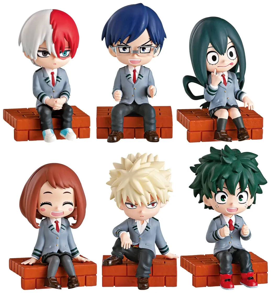 My Hero Academia Pittori Collection Minifiguren 6 cm Display (6)