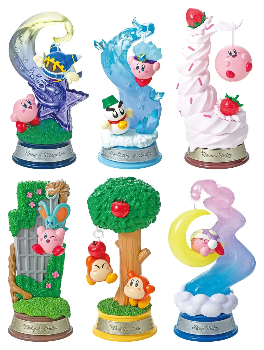 Kirby Minifiguren 6 cm Swing Kirby in Dreamland Display (6)