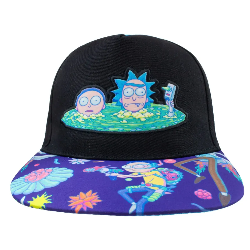 Rick and Morty Snapback Cap Portal
