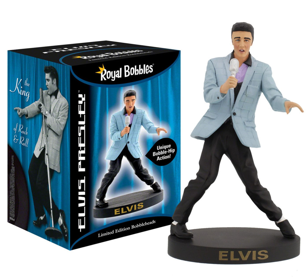 Elvis Presley Wackelkopf-Figur Bobblehips '56 Blue