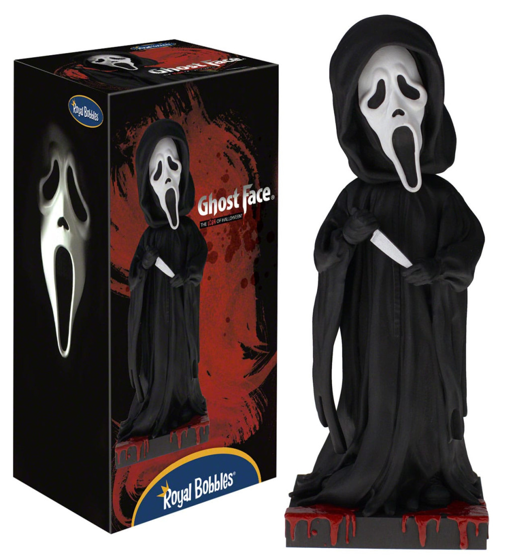 Ghost Face Wackelkopf-Figur Ghost Face Bobblescape 20 cm