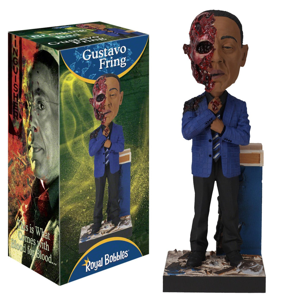 Breaking Bad Wackelkopf-Figur Gus Fring Face Off 20 cm