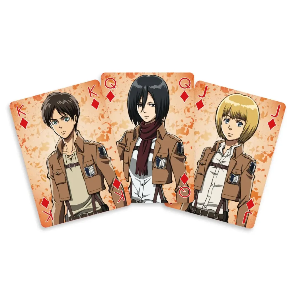 Attack On Titan Spielkarten 