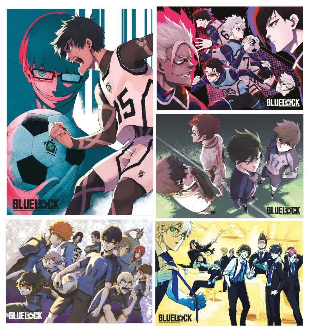Blue Lock Poster Sortiment (5)
