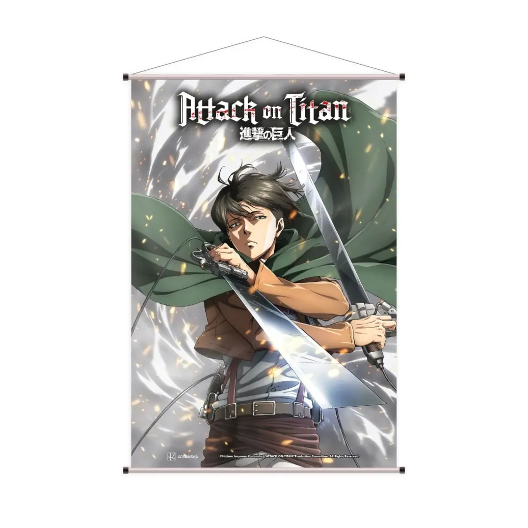 Attack on Titan Wandrolle Levi Ackermann 60 x 90 cm