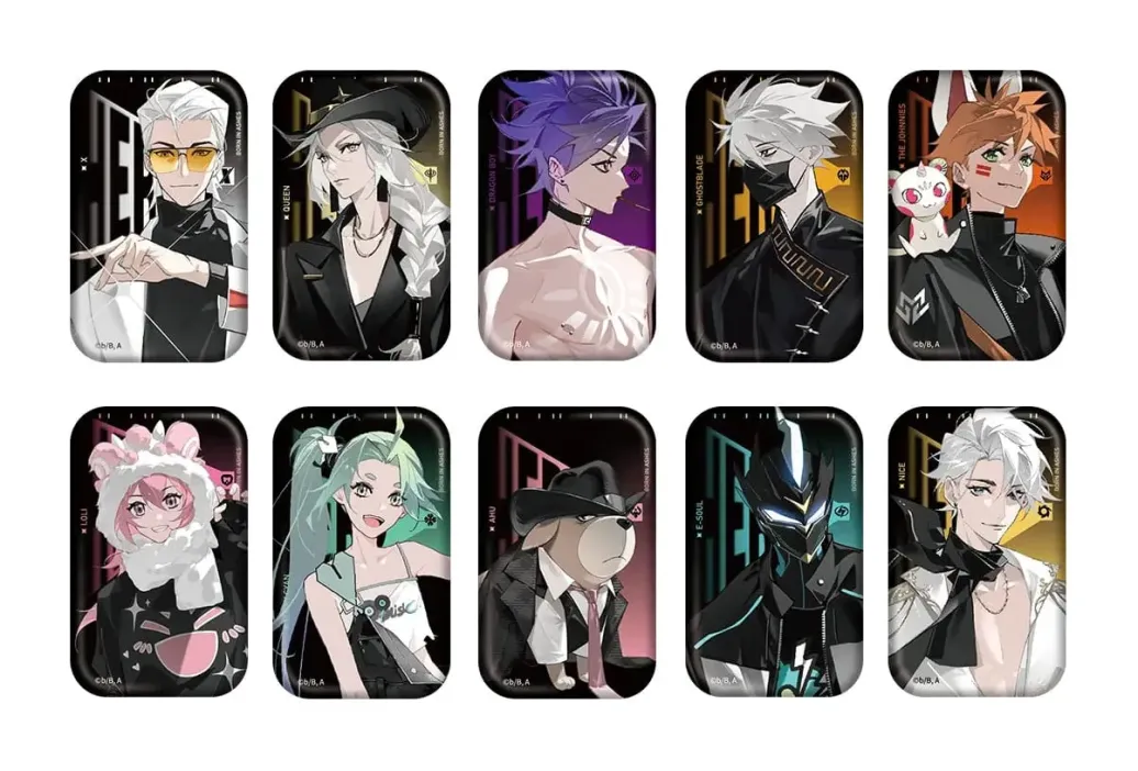 To Be Hero X Blind Box Ansteckpin Hero Show Series Display (10) 