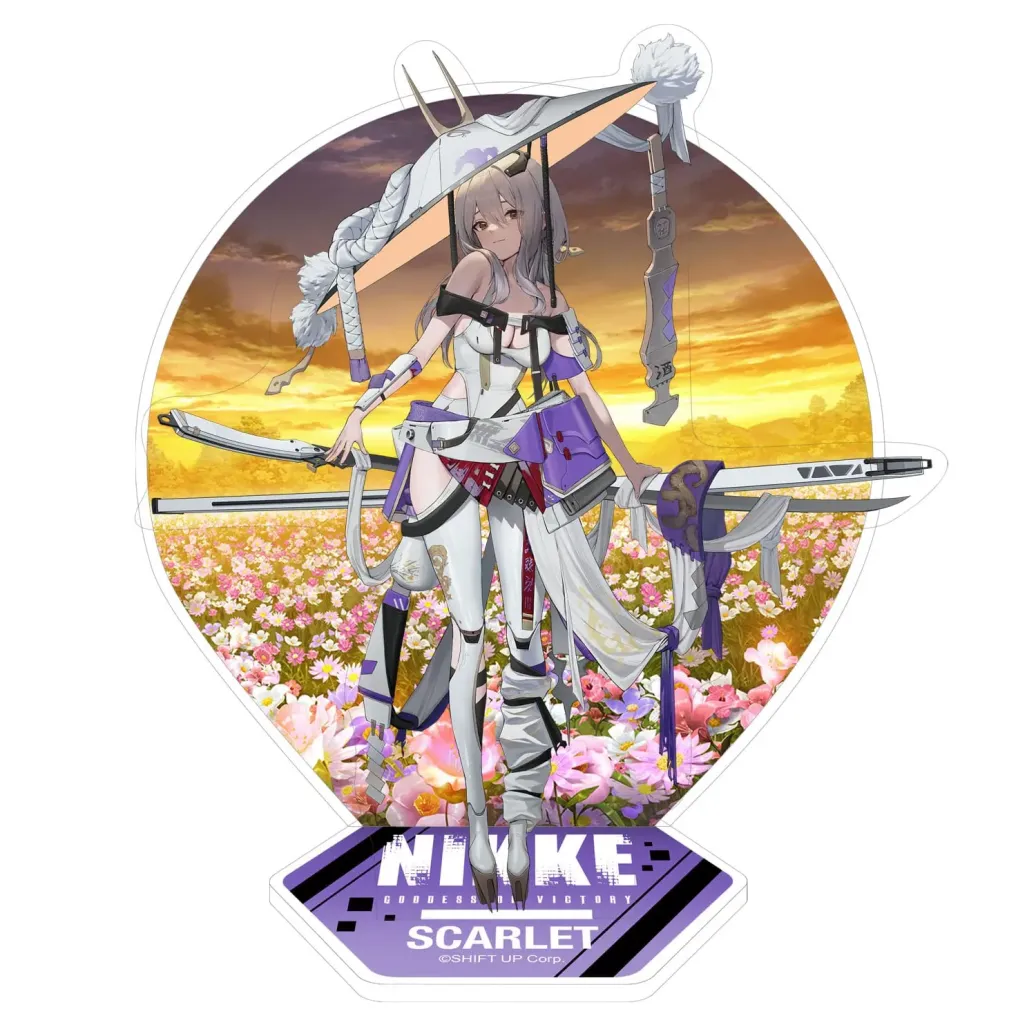 Goddess of Victory: Nikke Acryl Diorama Scarlet 18 cm