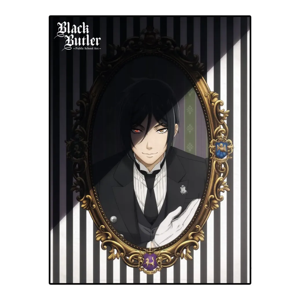 Black Butler: Public School Arc Decke Sebastian 120 x 160 cm 