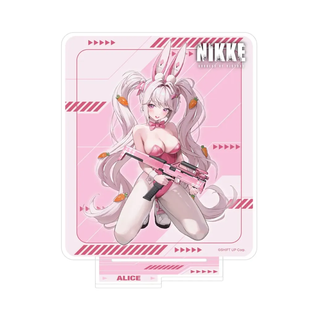 Goddess of Victory: Nikke Crouching Series Acryl Stand Alice Holographic 14 cm