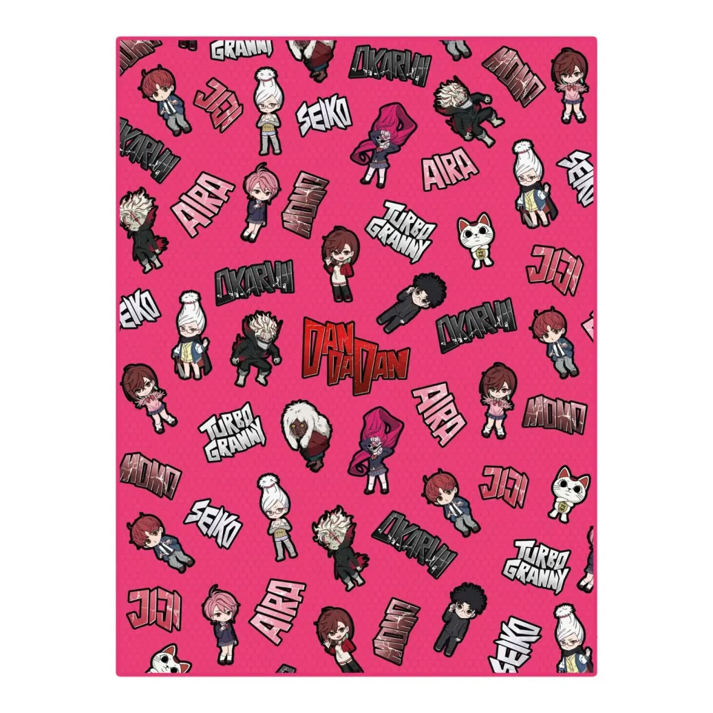 Dandadan Decke Chibi Style 120 x 153 cm  