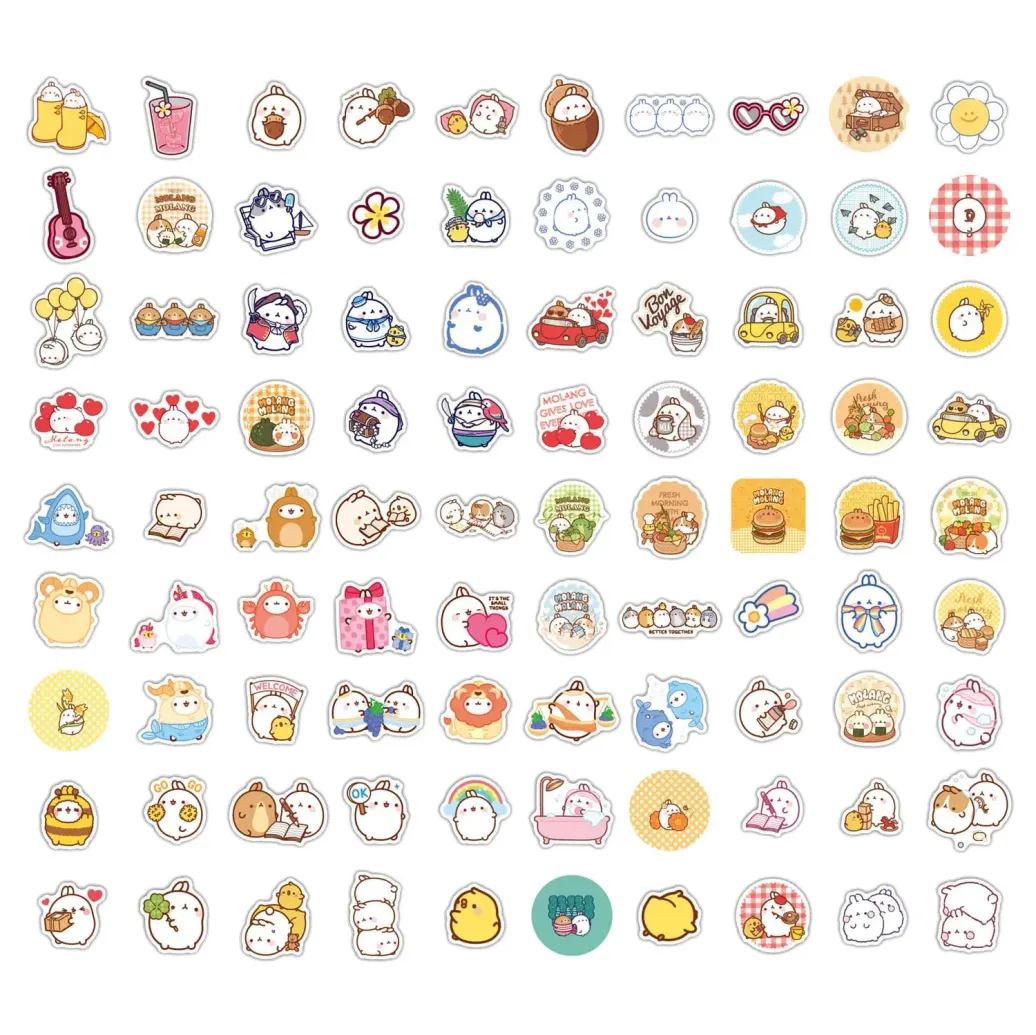 Molang Sticker Pack Sweet Moments 