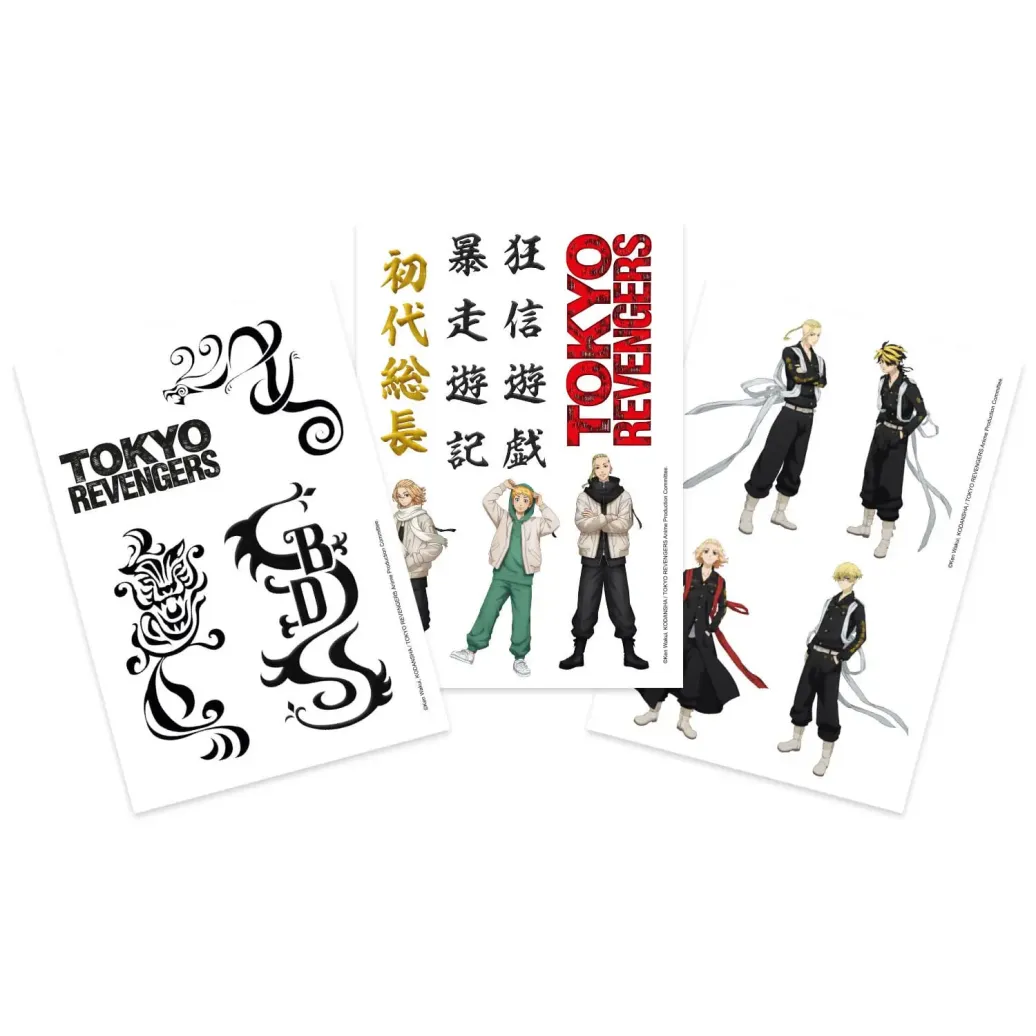 Tokyo Revengers Tattoos Set 