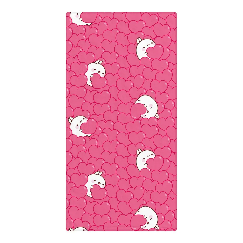 Molang Handtuch Hearts 150 x 75 cm       