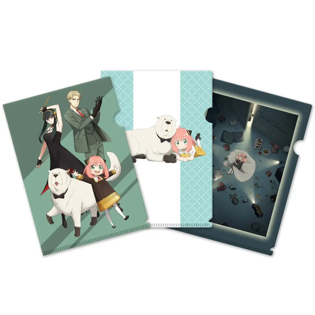 Spy x Family Klarsichthüllen 3er-Set Season 3 