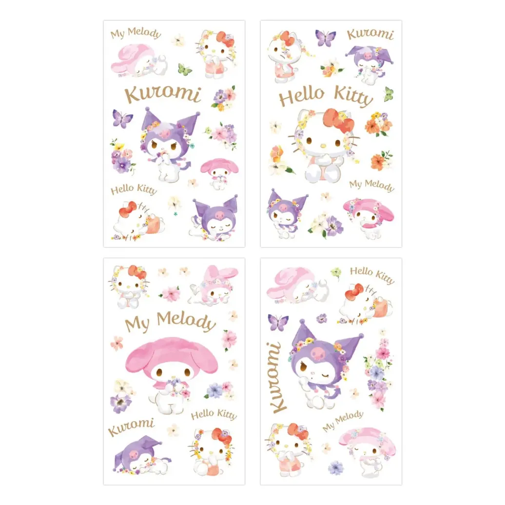 Sanrio Sticker Pack Hello Kitty & Friends Pastel Vivid 