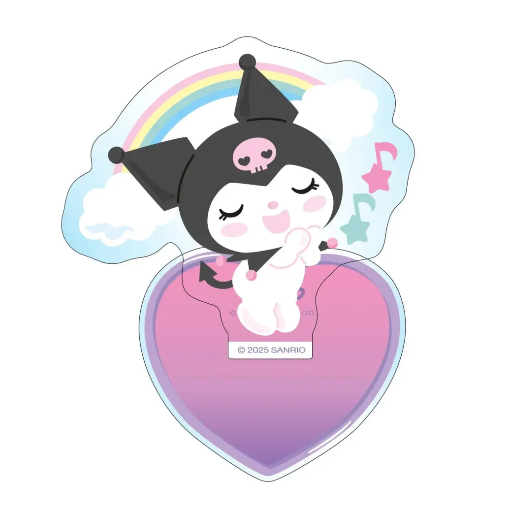 Sanrio Acryl-Aufsteller Kuromi My Dream Holographic 6 cm 
