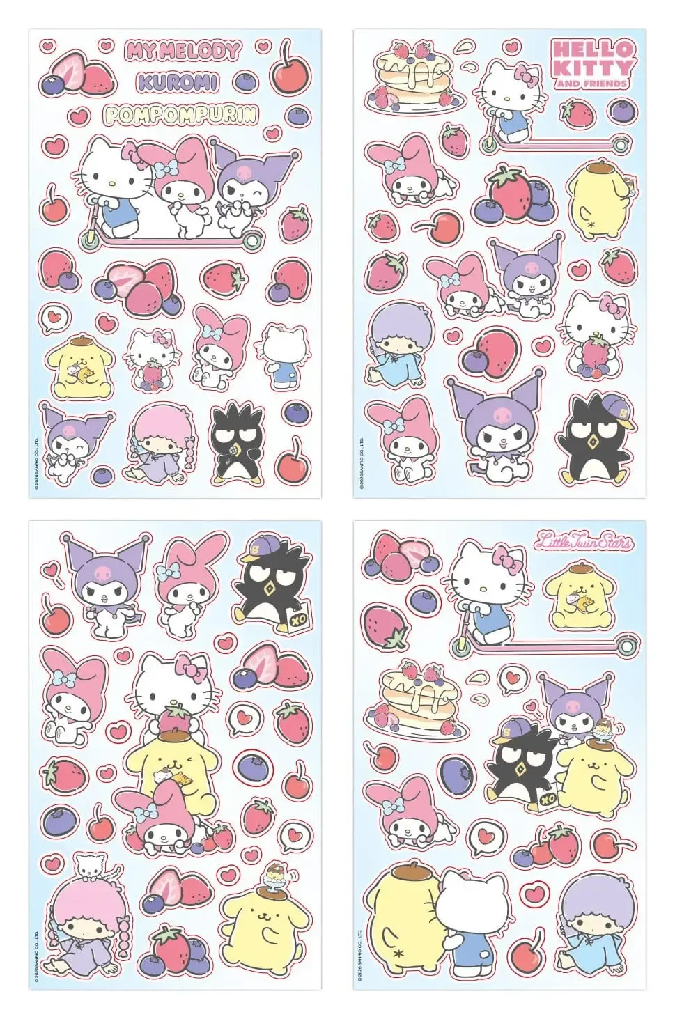 Sanrio Sticker Pack Hello Kitty & Friends 02 Everyday 