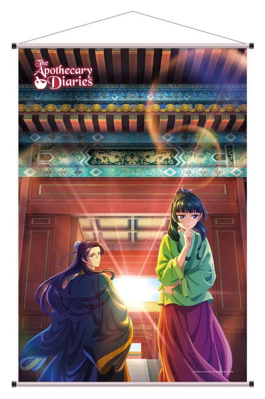 Die Tagebücher der Apothekerin Wandrolle 01 Maomao & Jinshi 60 x 90 cm