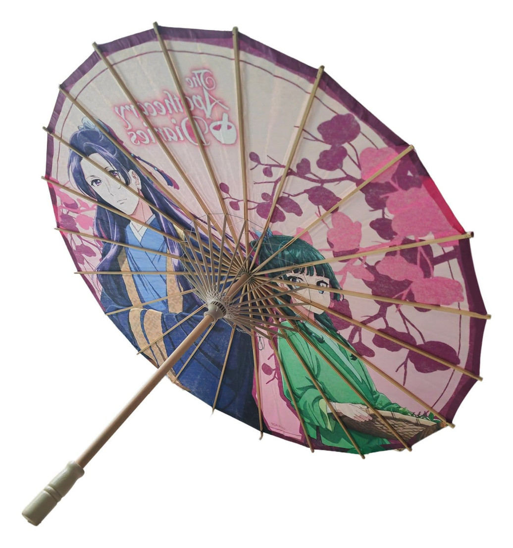 Die Tagebücher der Apothekerin Japanischer Papierschirm Maomao & Jinshi