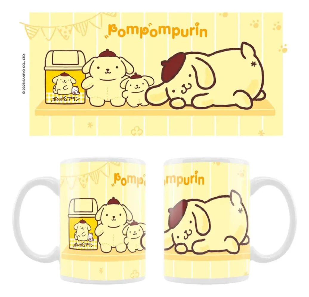 Sanrio Tasse Pompompurin Squishy Cute Purin 02