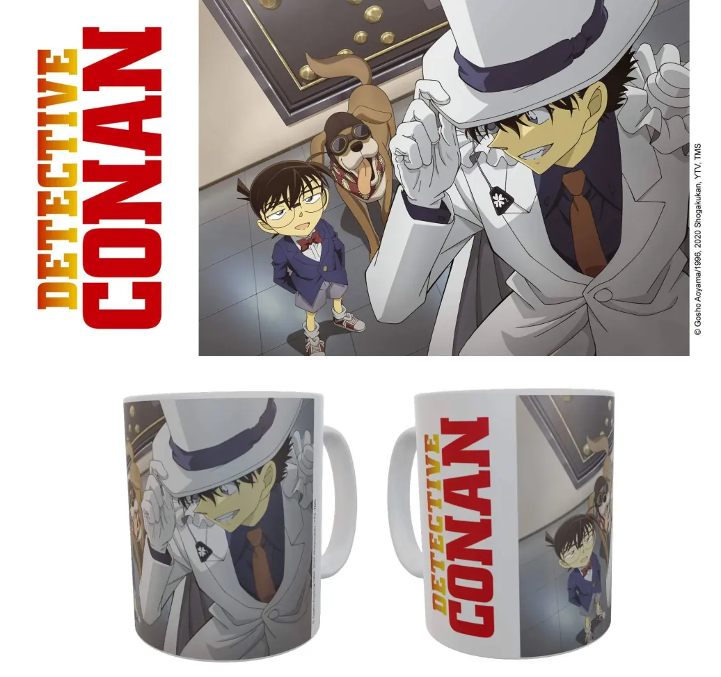 Detektiv Conan Keramiktasse Conan & Kaito Kid