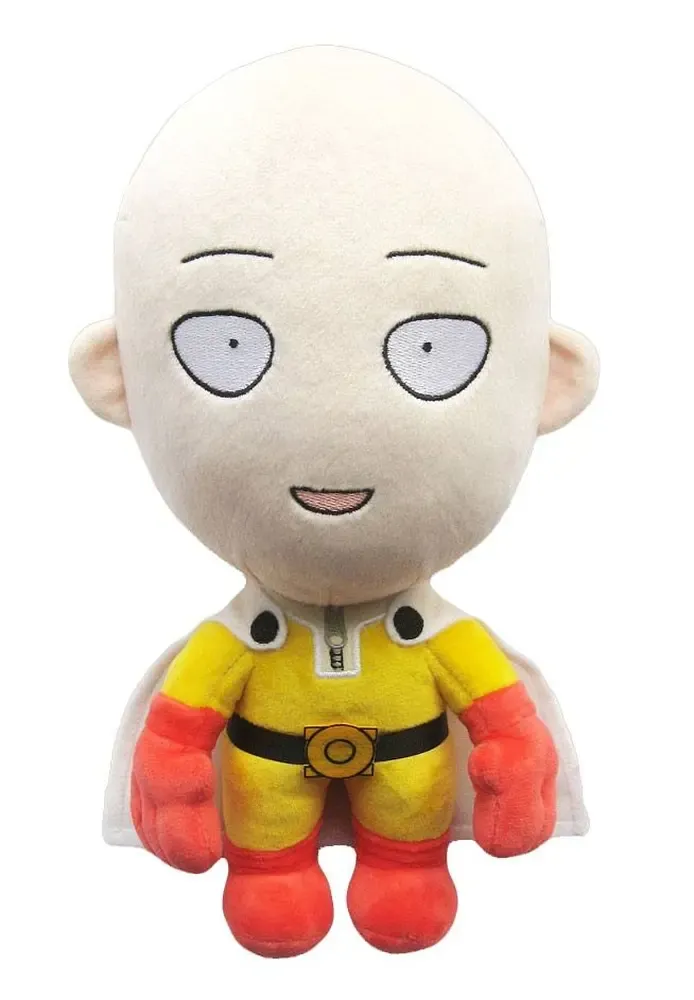 One-Punch Man Plüschfigur Saitama Happy Version 28 cm