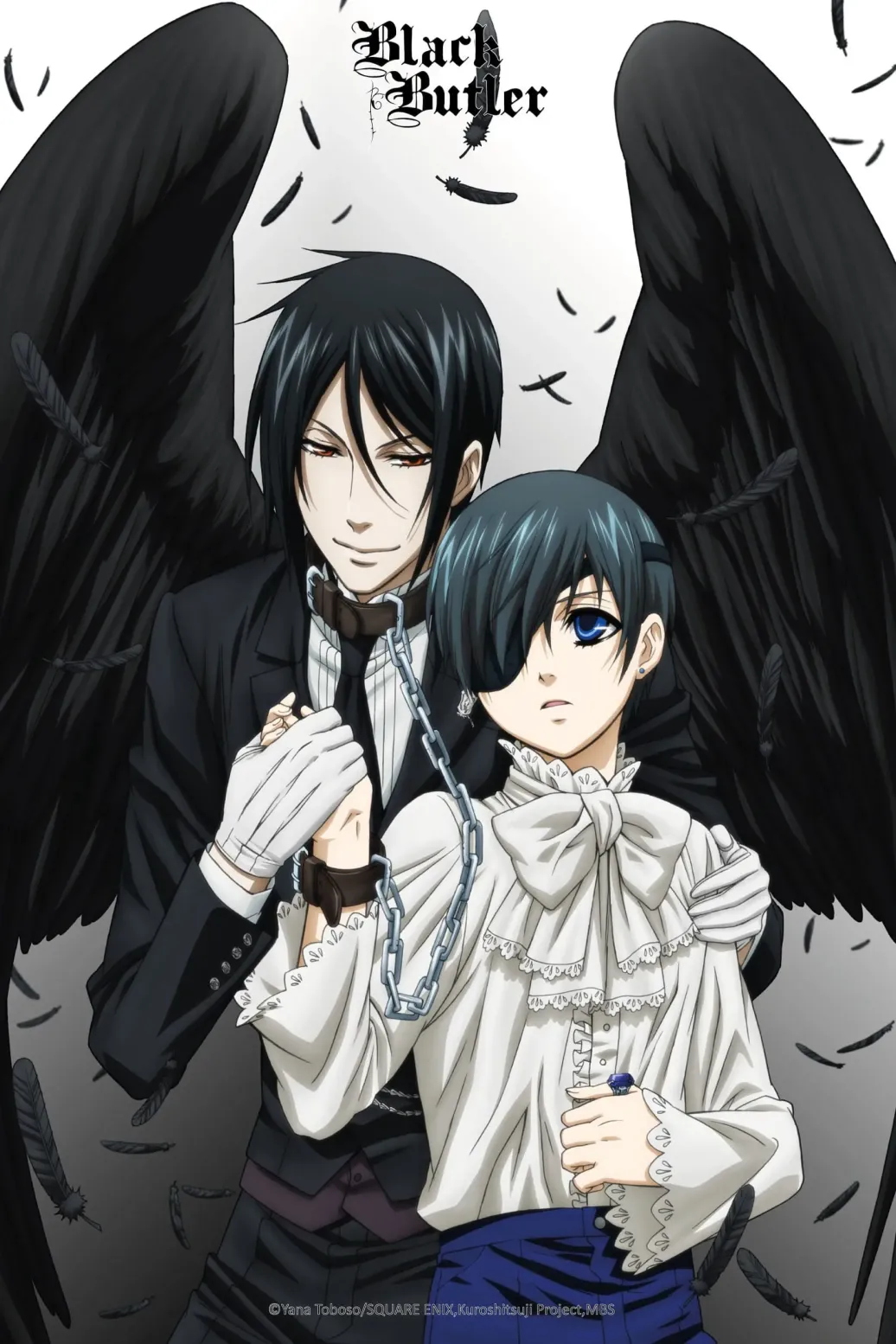 Black Butler Wandrolle Black Wings 60 x 90 cm