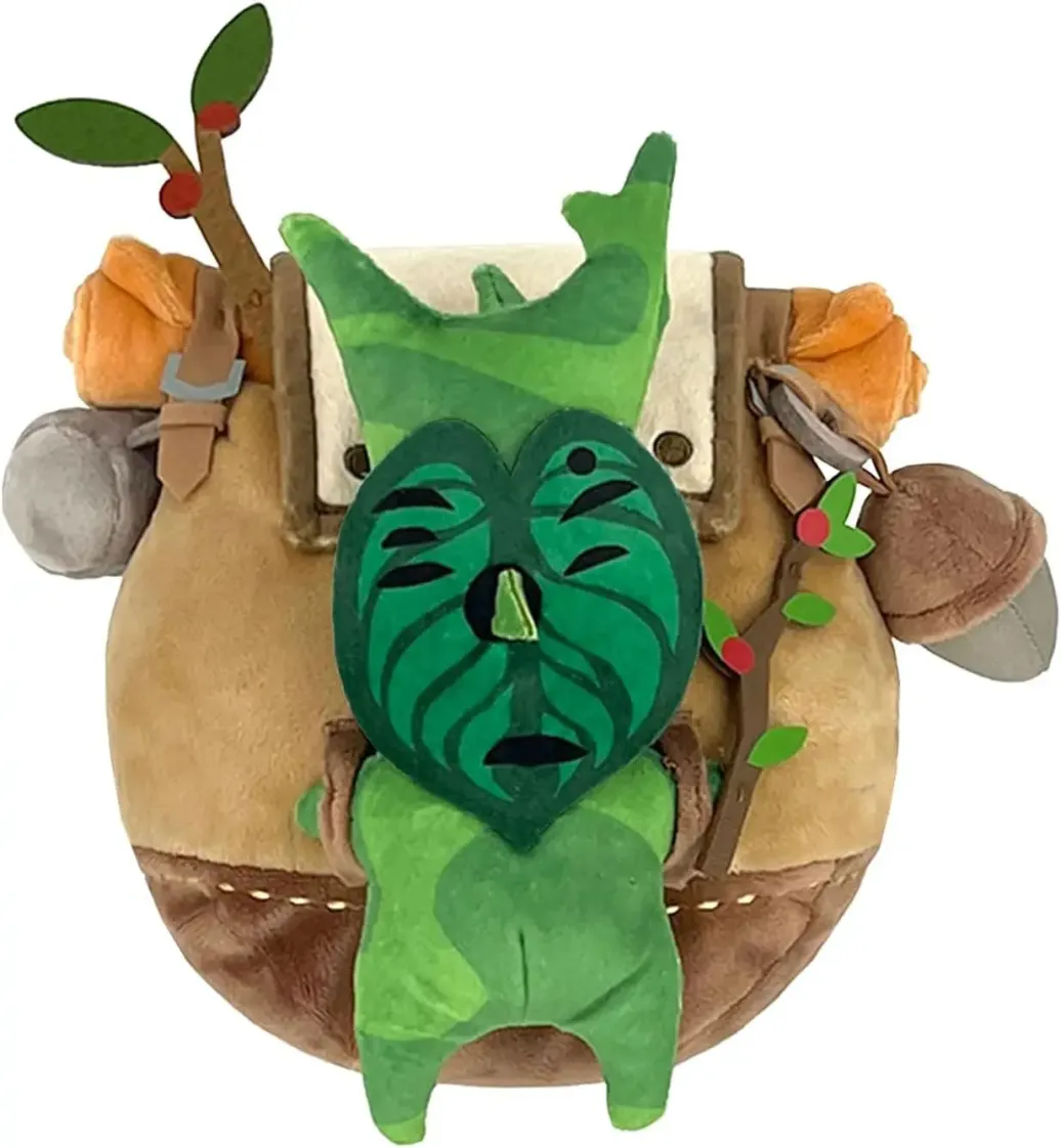 The Legend of Zelda: Tears of the Kingdom Plüschfigur ZP04 Korok with Backpack Brown 17 cm