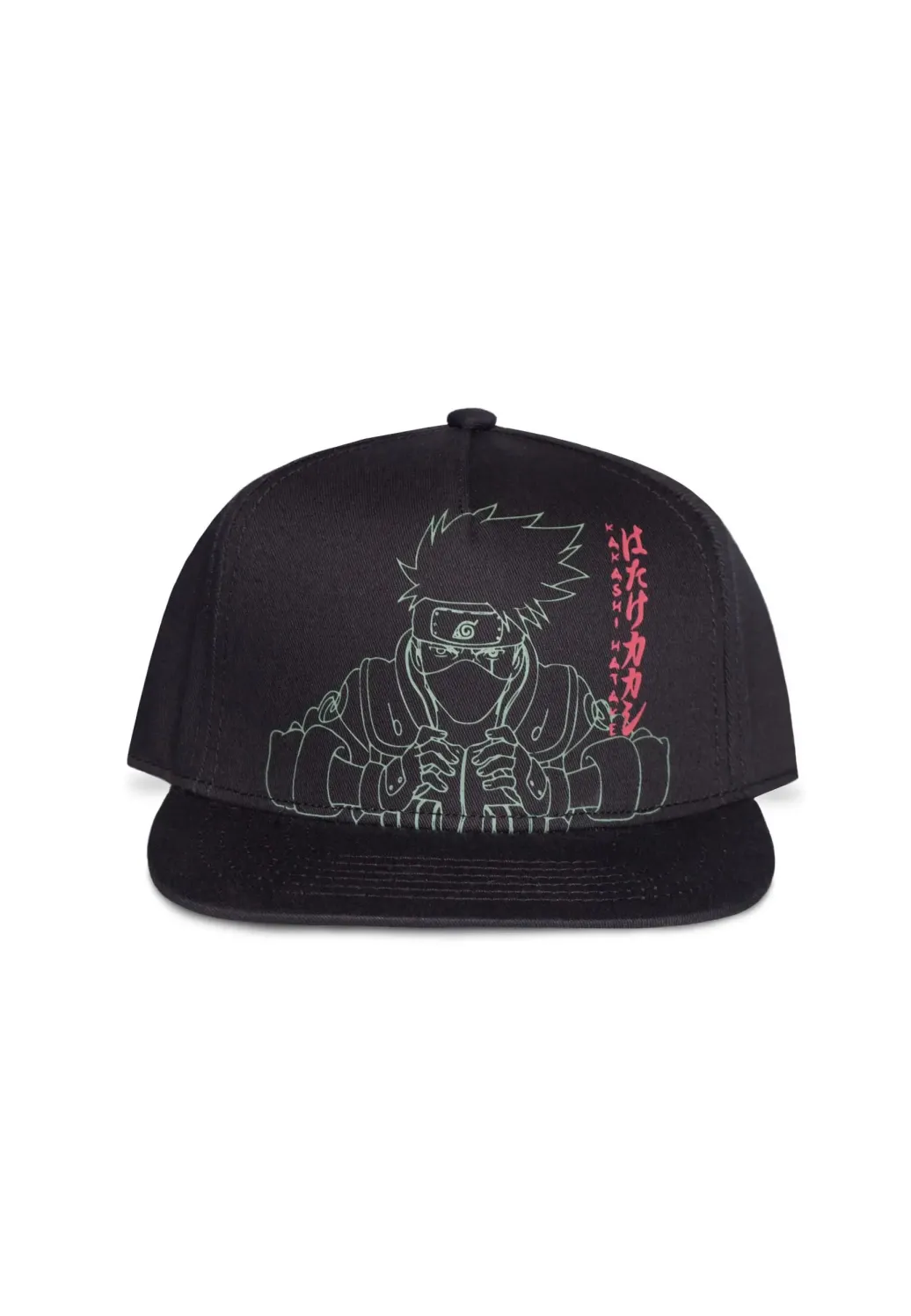 Naruto Shippuden Snapback Cap Kakashi Line Art